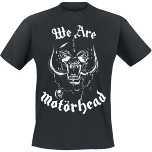 Motorhead T-Shirt We Are Motorhead M to 3XL for Men black