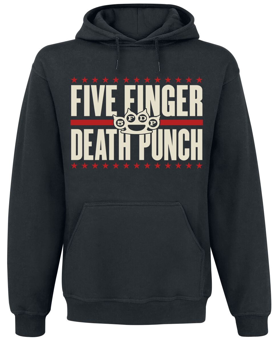 Five Finger Death Punch Hoodie Punchagram S to XL for Men black
