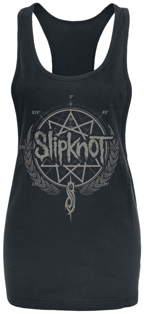 Slipknot Top Blurry XS to XL for Women black