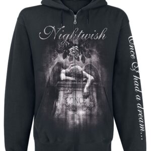 Nightwish Hoodie Jacket Once 10th Anniversary S to XXL for Men black