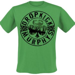 Dropkick Murphys T-Shirt Boot M to XXL for Men green
