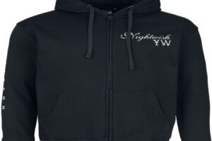 Nightwish Hoodie Jacket Yesterwynde Time S to XXL for Men black