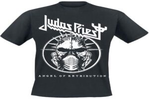 Judas Priest T-Shirt Angel Headshot S to 4XL for Men black
