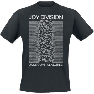 Joy Division T-Shirt Unknown pleasures S to XXL for Men black