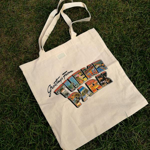 Greetings From Theme Park Tote Bag by Theme Park