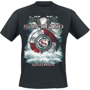 Santiano T-Shirt Walhalla M to XXL for Men black