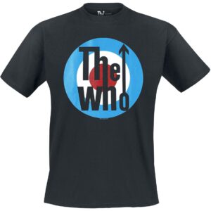 The Who T-Shirt Classic Logo M to XXL for Men black