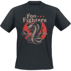 Foo Fighters T-Shirt Snake S to XXL for Men black