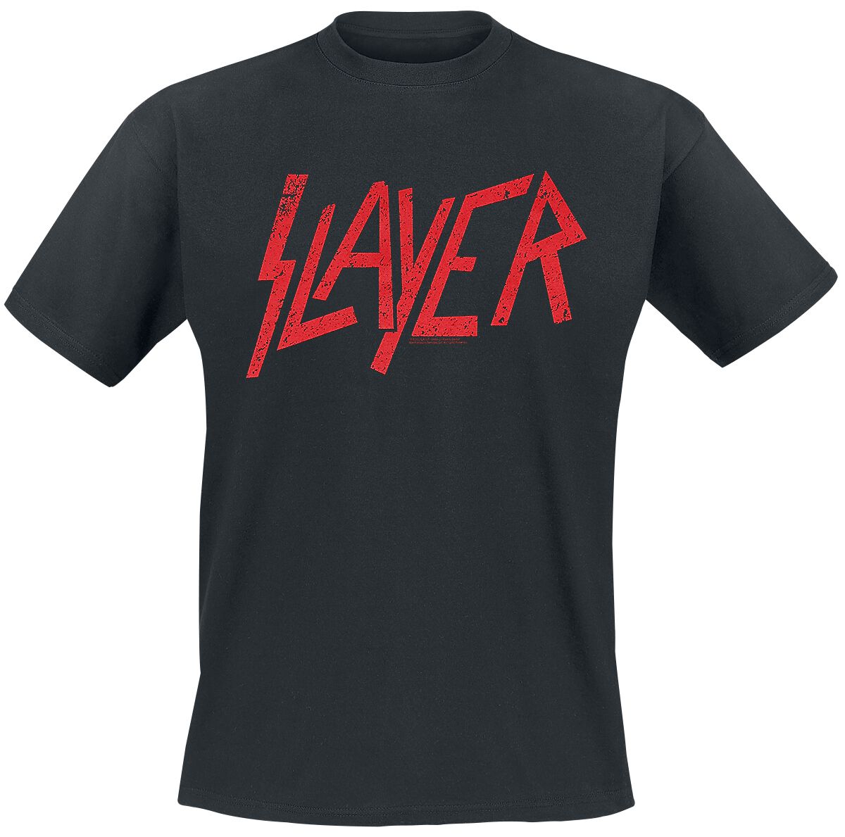 Slayer T-Shirt Logo S to 4XL for Men black
