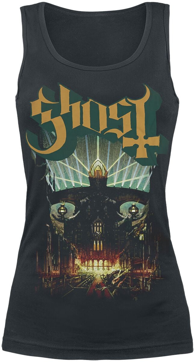 Ghost Top Meliora S to XXL for Women black