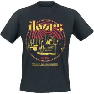 The Doors T-Shirt Warp S to 3XL for Men black