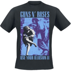Guns N' Roses T-Shirt 1991 Illusion S to 5XL for Men black