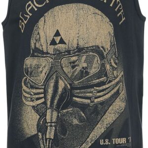 Black Sabbath Tanktop U.S. Tour '78 S to XXL for Men black
