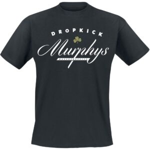 Dropkick Murphys T-Shirt Cursive M to XXL for Men black