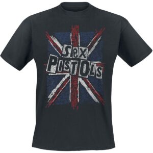 Sex Pistols T-Shirt Union Jack M to XXL for Men black