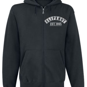 Slipknot Hoodie Jacket Flaming Goat S to 3XL for Men black