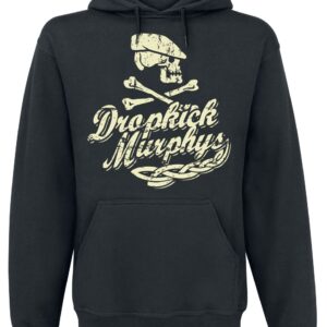 Dropkick Murphys Hoodie Scully Skull Ship M to 3XL for Men black