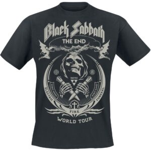 Black Sabbath T-Shirt The End Grim Reaper S to 5XL black