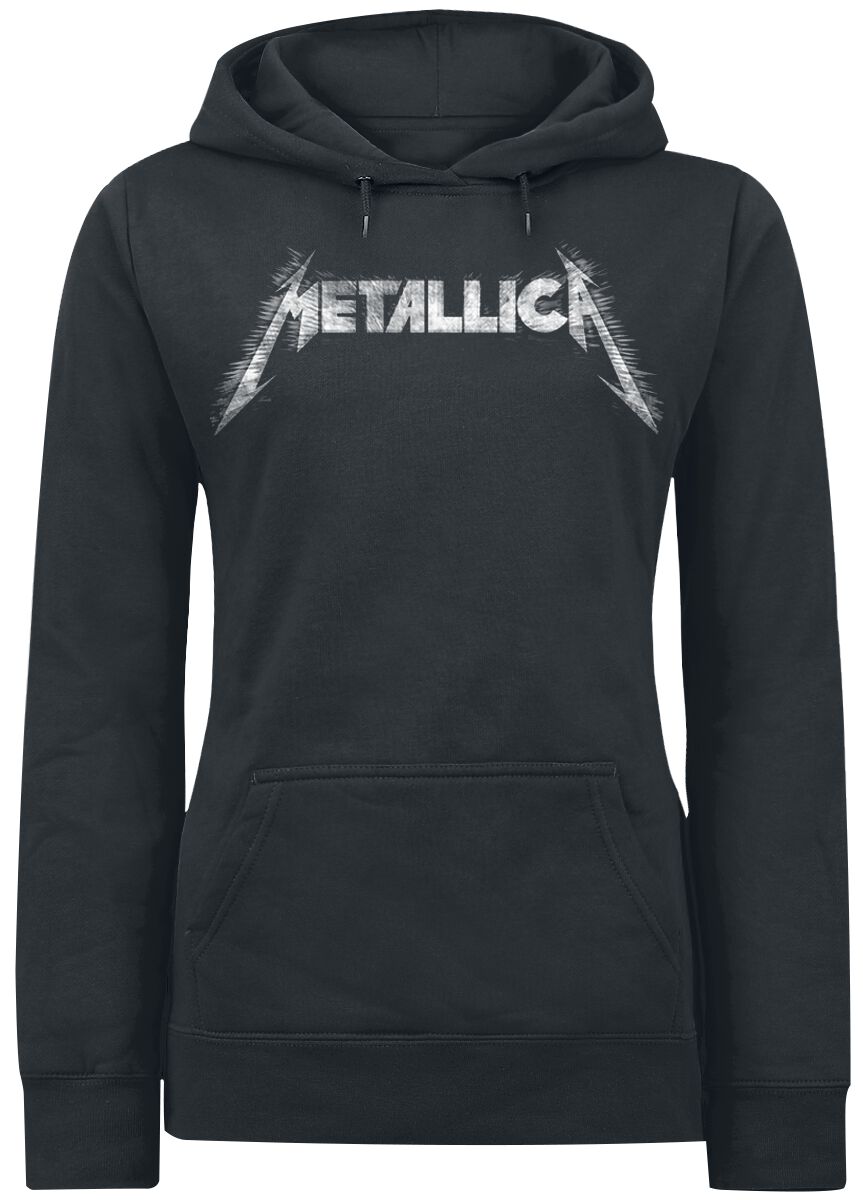 Metallica Hoodie Spiked S to XXL for Women black