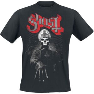 Ghost T-Shirt Ring Photo S to 5XL for Men black