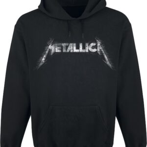 Metallica Hoodie Spiked Logo S to XXL for Men black