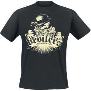 Broilers T-Shirt Skull & Palms S to XXL for Men black