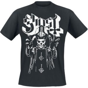 Ghost T-Shirt Pope's Wrath S to 4XL for Men black