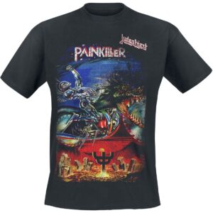 Judas Priest T-Shirt Painkiller S to XXL for Men black