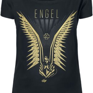 Rammstein T-Shirt Wings S to XL for Women black
