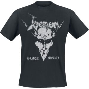 Venom T-Shirt Black metal M to XXL for Men black