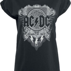 AC/DC T-Shirt Black Ice S to 5XL for Women black