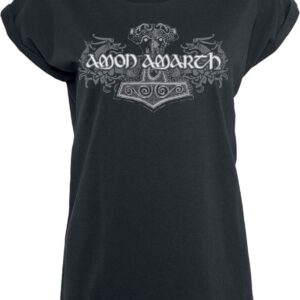 Amon Amarth T-Shirt Viking Horses S to 5XL for Women black