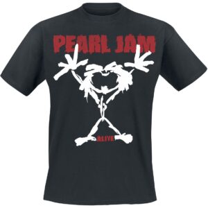 Pearl Jam T-Shirt Stickman S to XXL for Men black