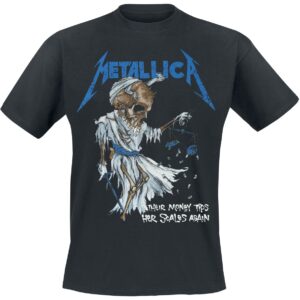 Metallica T-Shirt Tip Scales M to 3XL for Men black