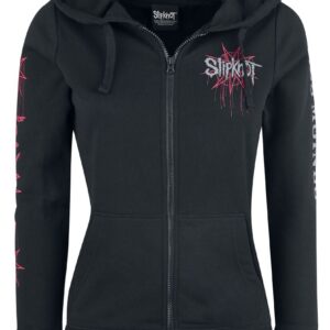 Slipknot Hoodie Jacket Iowa Star S to XXL for Women black