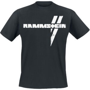 Rammstein T-Shirt Weiße Balken S to 5XL for Men black