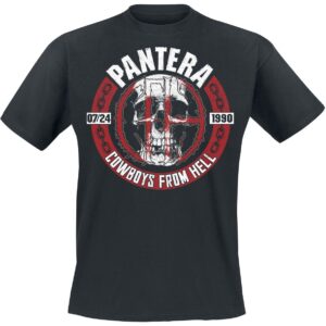 Pantera T-Shirt Skull Circle M to XXL for Men black