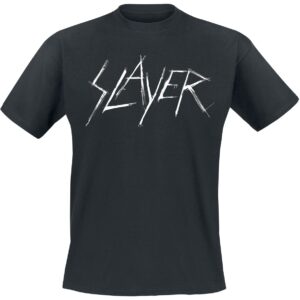 Slayer T-Shirt Scratchy Logo S to 5XL for Men black