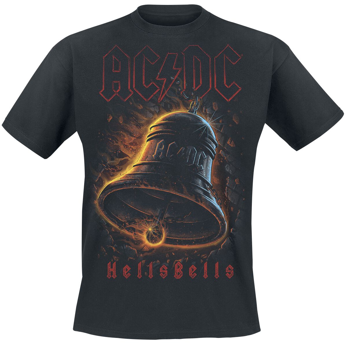AC/DC T-Shirt Hells Bells S to 5XL black