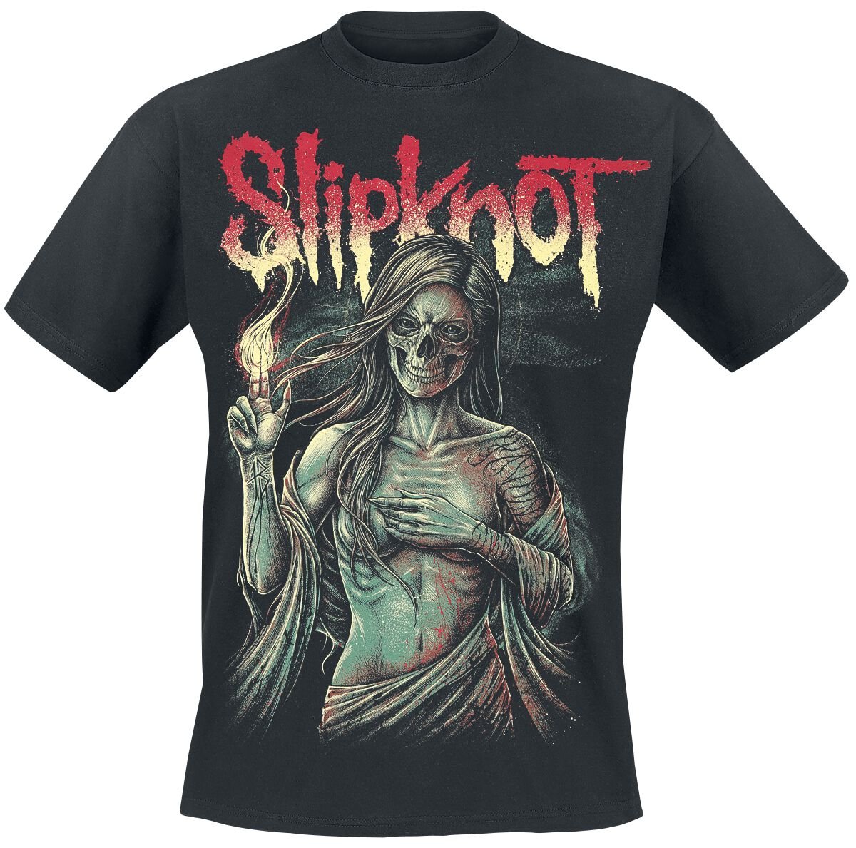 Slipknot T-Shirt Burn Me Away S to 5XL for Men black
