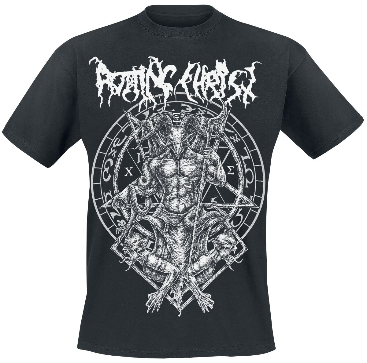 Rotting Christ T-Shirt Hellenic Black Metal Legions S to XXL for Men black