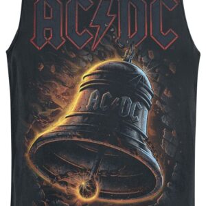 AC/DC Tanktop Hells Bells S to XXL for Men black