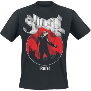 Ghost T-Shirt Rats Admat S to XXL for Men black