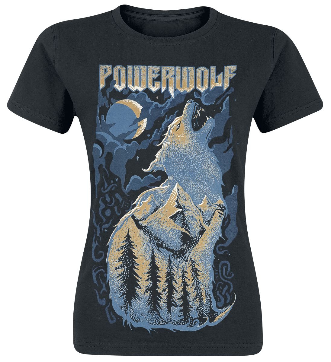 Powerwolf T-Shirt Demons Are A Girl's Best Friend S to XXL for Women black