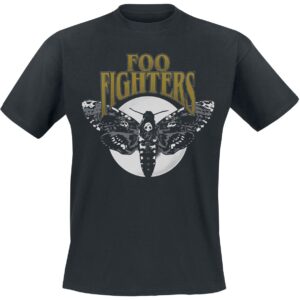 Foo Fighters T-Shirt Hawk Moth S to XXL for Men black