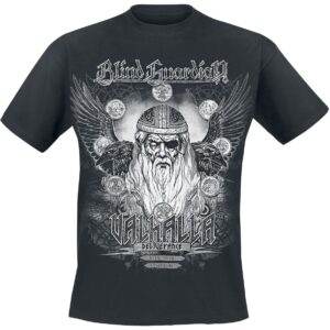 Blind Guardian T-Shirt Valhalla Deliverance M to 4XL for Men black