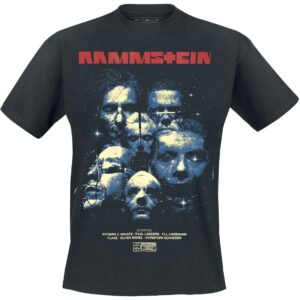 Rammstein T-Shirt Sehnsucht Movie S to 3XL for Men black