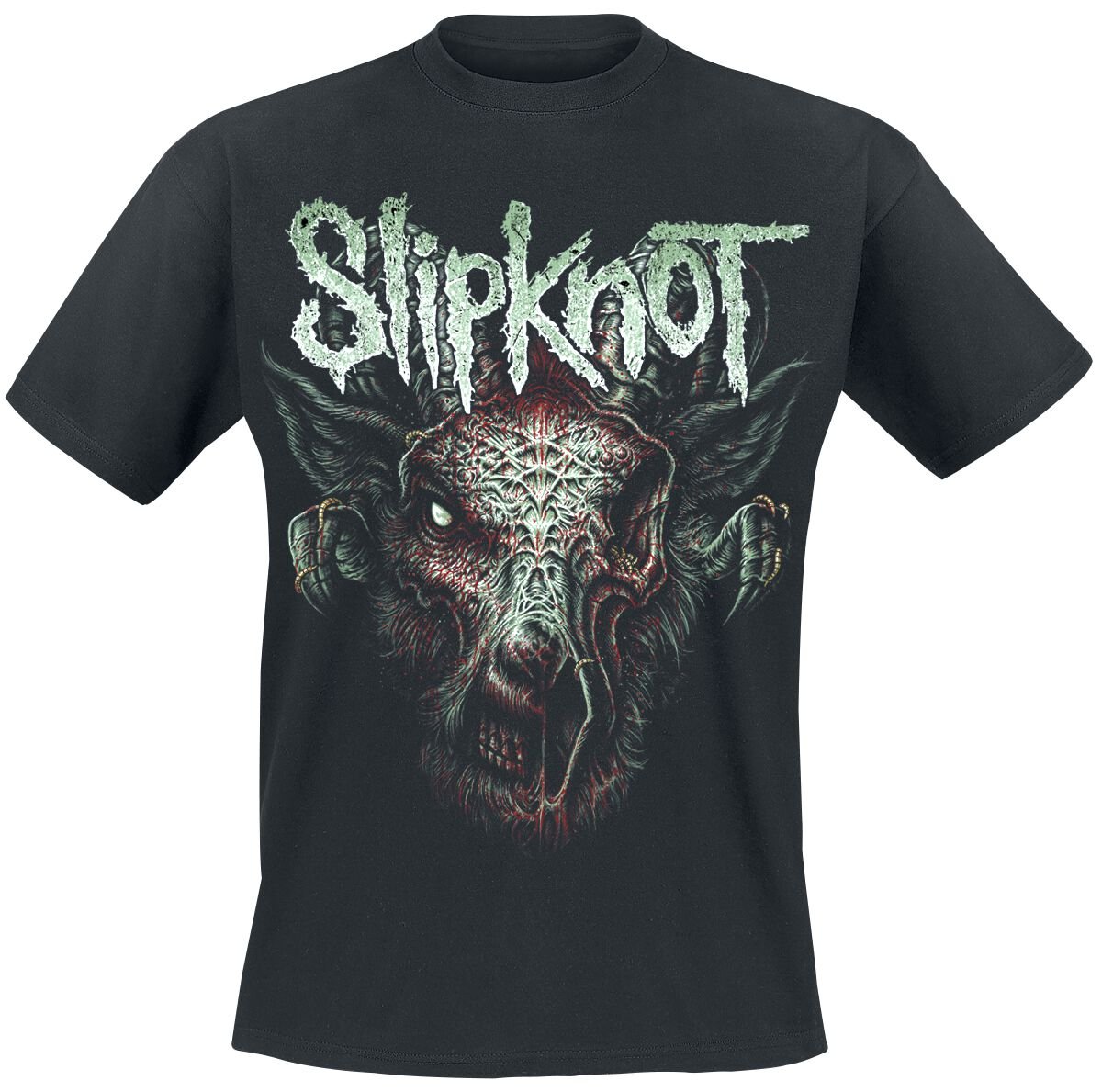 Slipknot T-Shirt Infected Goat S to 5XL for Men black