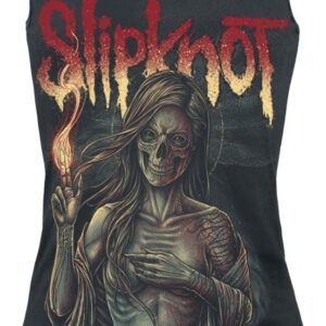 Slipknot Top Burn Me Away S to XXL for Women black