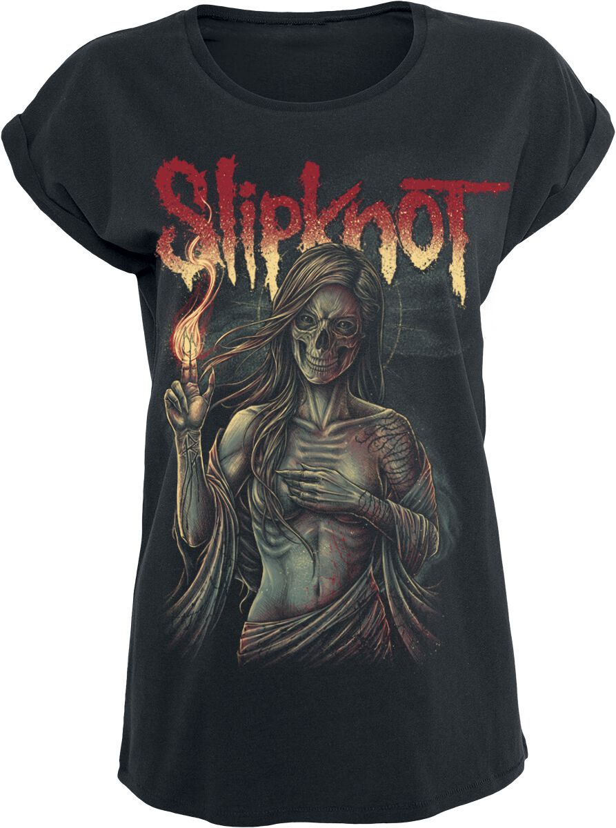Slipknot T-Shirt Burn Me Away S to 5XL for Women black